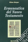 Ermeneutica del Nuovo Testamento libro