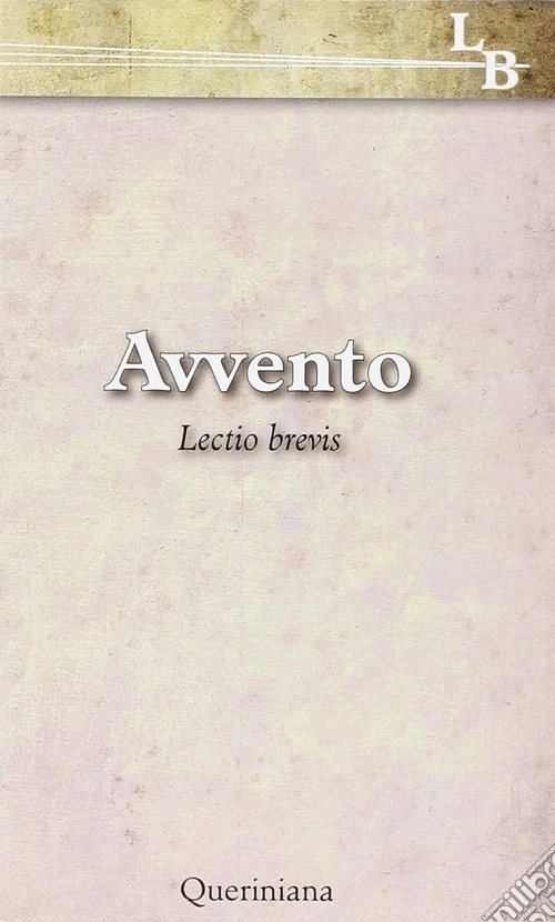 Avvento. Lectio brevis