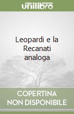 Leopardi e la Recanati analoga libro