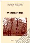 Annali del Dipartimento di studi storici dell'Università Ca' Foscari di Venezia 2007-2008 libro