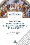 Le ouvertures della Fenomenologia dello spirito libro