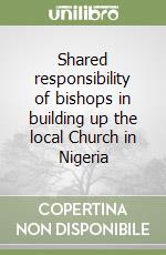 Shared responsibility of bishops in building up the local Church in Nigeria libro