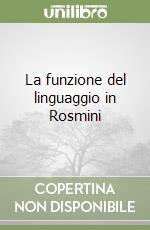 La funzione del linguaggio in Rosmini