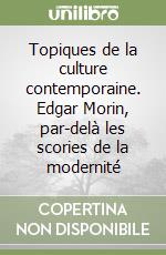 Topiques de la culture contemporaine. Edgar Morin, par-delà les scories de la modernité