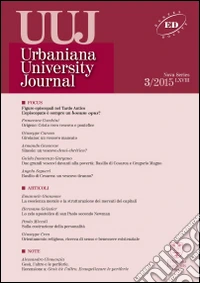 Urbaniana University Journal. Euntes Docete (2015). Vol. 3: Focus: figure episcopali nel tardo antico. L'episcopato è sempre un bonus opus? libro