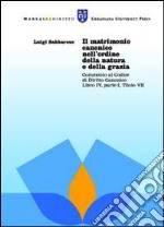 Il matrimonio canonico nell'ordine della natura e della grazia. Commento al Codice di Diritto Canonico Libro IV, Parte I, Titolo VII libro