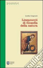 Lineamenti di filosofia della natura libro