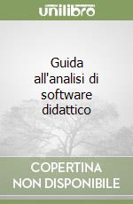 Guida all'analisi di software didattico libro