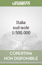 Italia sud-isole 1:500.000 libro