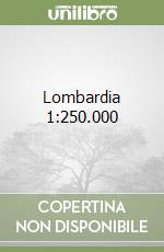 Lombardia 1:250.000 libro