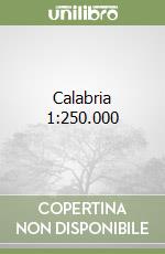 Calabria 1:250.000 libro