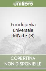 Enciclopedia universale dell'arte (8) libro