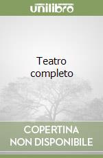 Teatro completo libro