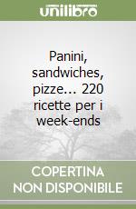 Panini, sandwiches, pizze... 220 ricette per i week-ends libro