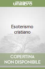 Esoterismo cristiano libro