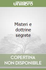 Misteri e dottrine segrete libro