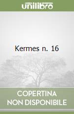 Kermes n. 16 libro