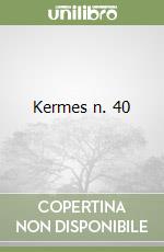 Kermes n. 40 libro