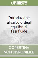 Introduzione al calcolo degli equilibri di fasi fluide libro