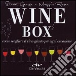 Wine box. Come scegliere il vino giusto per ogni occasione. Cofanetto