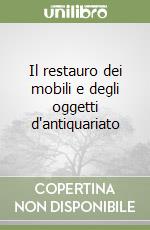 Il restauro dei mobili e degli oggetti d'antiquariato libro