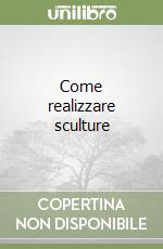 Come realizzare sculture libro