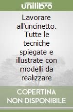 Lavorare all'uncinetto. Tutte le tecniche spiegate e illustrate con modelli da realizzare