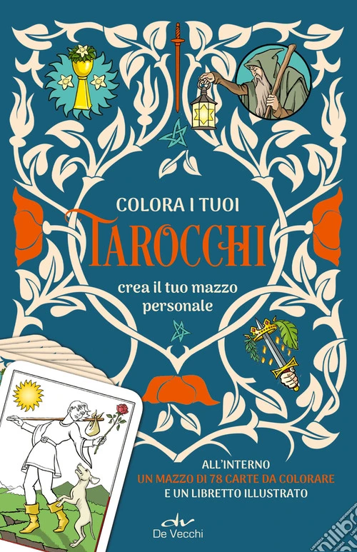 Colora i tuoi tarocchi. Crea il tuo mazzo personale. Ediz. a colori. Con 78 Carte