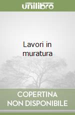 Lavori in muratura libro