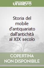 Storia del mobile d'antiquariato dall'antichità al XIX secolo libro