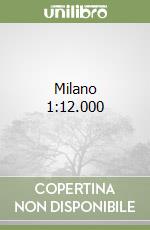 Milano 1:12.000 libro