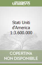 Stati Uniti d'America 1:3.600.000 libro