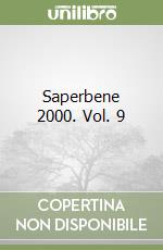 Saperbene 2000. Vol. 9