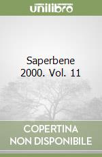 Saperbene 2000. Vol. 11