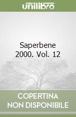 Saperbene 2000. Vol. 12