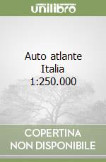 Auto atlante Italia 1:250.000 libro