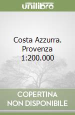 Costa Azzurra. Provenza 1:200.000 libro