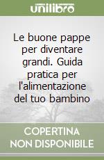 Le buone pappe per diventare grandi. Guida pratica per l'alimentazione del tuo bambino libro