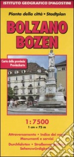 Bolzano 1:7.500. Ediz. multilingue libro