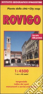 Rovigo 1:4.500. Ediz. multilingue libro