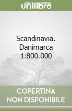 Scandinavia. Danimarca 1:800.000