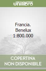 Francia. Benelux 1:800.000 libro