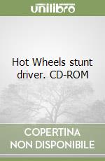 Hot Wheels stunt driver. CD-ROM libro