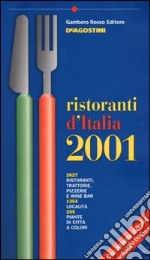 Ristoranti d'Italia 2001 libro