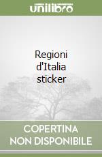 Regioni d'Italia sticker libro