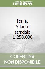 Italia. Atlante stradale 1:250.000 libro