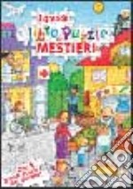 Il grande libro puzzle dei mestieri libro