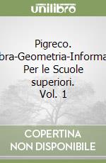 Pigreco. Algebra-Geometria-Informatica. Per le Scuole superiori. Vol. 1 libro