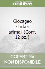 Giocageo sticker animali (Conf. 12 pz.)