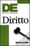 Dizionario essenziale di diritto libro